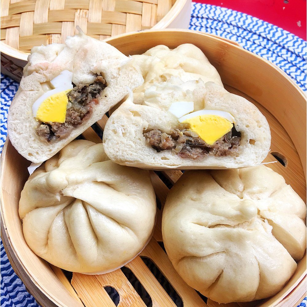 Bánh bao nhân thịt